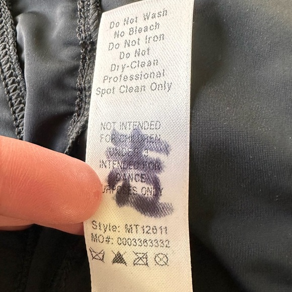 Weissman 3 pc Women Up Dance Costume Size Girls Medium 11/12 - Picture 15 of 15